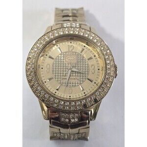 Marc Ecko E22581G1 The King Men’s Gold Watch Crystal Accents Stainless Steel